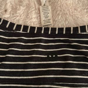 Lululemon long sleeve striped shirt